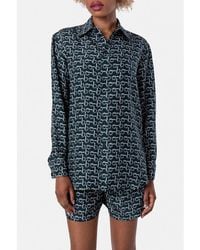 Burberry - B-Silk Shirt, Brand Size 6 Us - Lyst