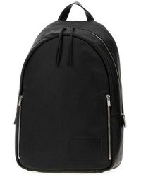 Jil Sander Leather Backpack in Black for Men | Lyst