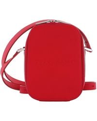 Ferragamo - Logo Embroided Shoulder Bag - Lyst