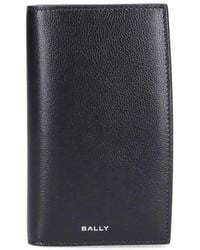 Bally - Jagger Leather Bi-Fold Logo Wallet - Lyst