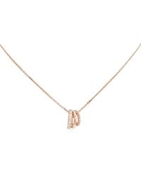 Swarovski - Hyperbola Pendant 3 Row Rose Shiny - Lyst