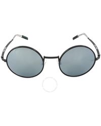 Tommy Hilfiger - Silver Mirror Round Sunglasses Tj 0043/s 0003/t4 52 - Lyst