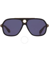 Philipp Plein - Blue Navigator Sunglasses Spp004m 0703 61 - Lyst