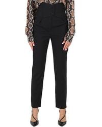 Saint Laurent - High-Waist Pleated-Detail Trousers, Brand Size 34 (Us - Lyst