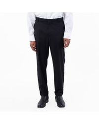 Balmain - Tailored Trousers With Satin Side Stripes, Brand Size 50 (Waist - Lyst