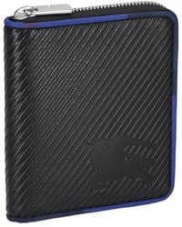 Burberry - Medium Heritage Ekd Zip Wallet - Lyst