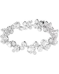 Swarovski - Constella Rhodium Plated Bracelet - Lyst