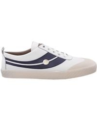 Bally - Smake Leather Low-Top Sneakers - Lyst