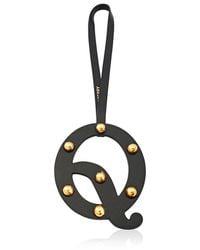 Burberry - Studded Leather Alphabet Q Charm - Lyst