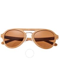 Earth - Cruz Wood Sunglasses - Lyst