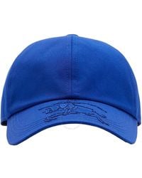 Burberry - Equestrian Knight Cotton Blend Baseball Cap - Lyst