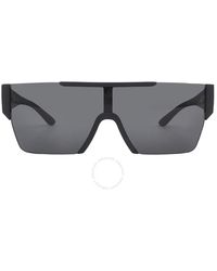 Burberry - Dark Grey Shield Sunglasses Be4291 346487 38 - Lyst