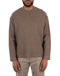 Emporio Armani - Knit Pull Over Sweater - Lyst