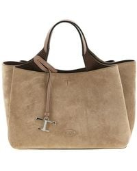 Tod's - Tod's T-Timeless Mini Tote Bag - Lyst