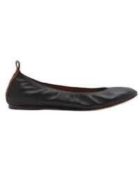 Lanvin - Round-Toe Ballerina Flats - Lyst