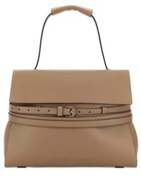 Moschino - Nappa Leather Shoulder Bag Ecru Borse A Tracolla - Lyst