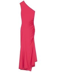Givenchy - One Shoulder Dress Raspberry, Brand Size 42 (Us - Lyst