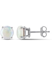 Amour - Opal Stud Earrings - Lyst