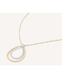 Marco Bicego - 18K Pendant Necklace With Diamonds Cg856_B_Yw_M5 - Lyst