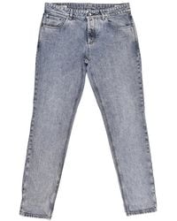 Brunello Cucinelli - Light Wash Denim Jeans, Brand Size 54 (Us - Lyst