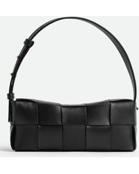 Bottega Veneta - Small Intreccio Leather Brick Cassette Bag - Lyst