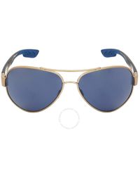 Costa Del Mar - Cta Del Mar South Point Grey Polarized Polycarbonate Pilot Sunglasses - Lyst
