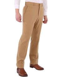 Burberry - Straight-leg Wool Tailored Trousers - Lyst