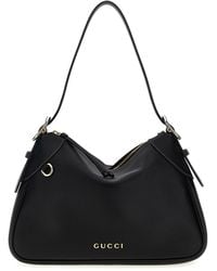 Gucci - 'Gg Emblem' Medium Shoulder Bag - Lyst