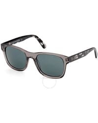 Moncler - Glancer Green Square Sunglasses Ml0192-f 01v 55 - Lyst