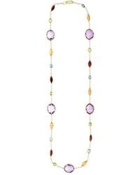 Tresorra - 14K Multi Gemstone Necklace - Lyst