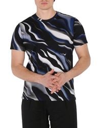 Roberto Cavalli - Sistine Chapel Print Short Sleeve Cotton T-Shirt - Lyst