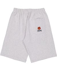 KENZO - Elasticated Waist Sweat Shorts - Lyst