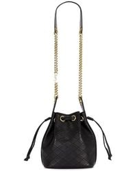 Saint Laurent - Cassandre Lambskin Bucket Bag - Lyst