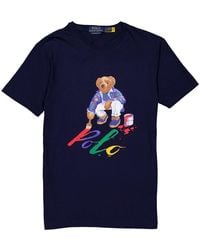 Polo Ralph Lauren - Slim Fit Polo Bear Jersey T-Shirt - Lyst