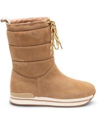 Hogan - Shearling Lining Boots - Lyst