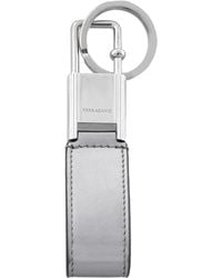 Ferragamo - Gancini-Inspired Leather Keyring - Lyst