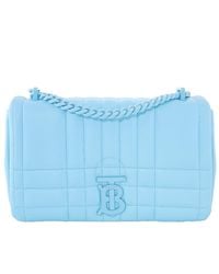 Burberry - Cool Sky Quilted Small Lola Bag - Lyst