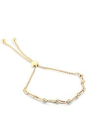 Haus of Brilliance - 14K Plated .925 Sterling Round-Cut Diamond Accent Bracelet (I-J Color, I2-I3 Clarity) - Lyst