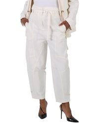 Stella McCartney - Ladies High-Waist Tapered Trousers, Brand Size 42 (Us Size 10) - Lyst