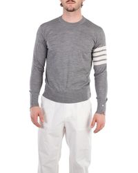 Thom Browne - Wool 4-Bar Pullover, Brand Size 1 - Lyst