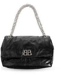 Balenciaga - Monaco Chain Shoulder Bag - Lyst