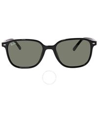 Ray-Ban - Leonard Green Square Sunglasses Rb2193 901/31 53 - Lyst