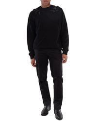 Burberry - Straight-Leg Cotton Trousers, Brand Size 50 (Waist - Lyst