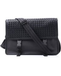 Bottega Veneta Mens Large Hi-tech Mes W/bas - Gray