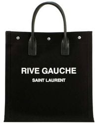 Saint Laurent - Rive Gauche Tote Bag - Lyst