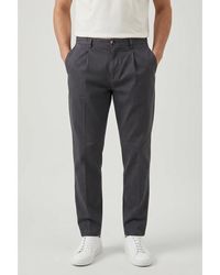 Brunello Cucinelli - Dark Pleated Trousers, Brand Size 52 (Us - Lyst