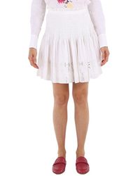 Chloé - Ladies Pleated Mini Skirt, Brand Size 38 (Us - Lyst