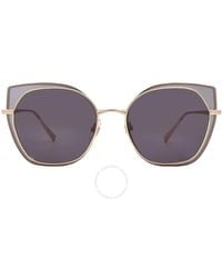 Chopard - Smoke Cat Eye Sunglasses Schf74m 300f 59 - Lyst