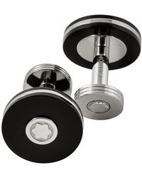 Montblanc - Pix Round Cufflinks - Lyst