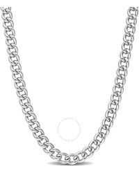 Amour - 6.5Mm Curb Link Chain Necklace - Lyst